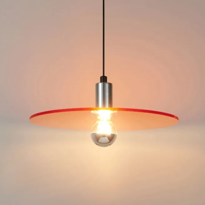 Horizon Glass & Chrome LED Pendant Light