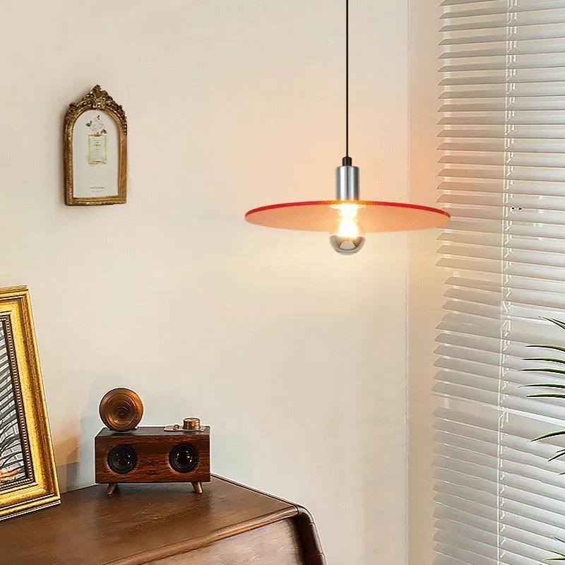 Horizon Glass & Chrome LED Pendant Light