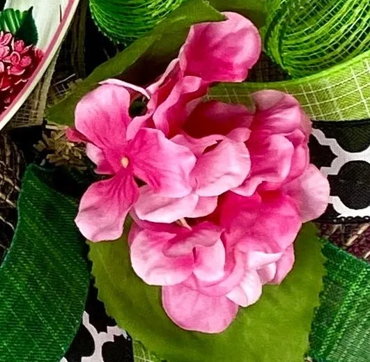 Hydrangea Watermelon Wreath