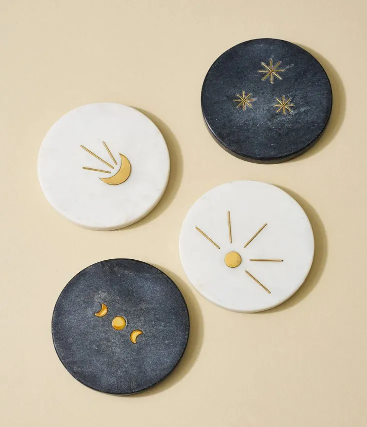 Indukala Moon Phase Coasters