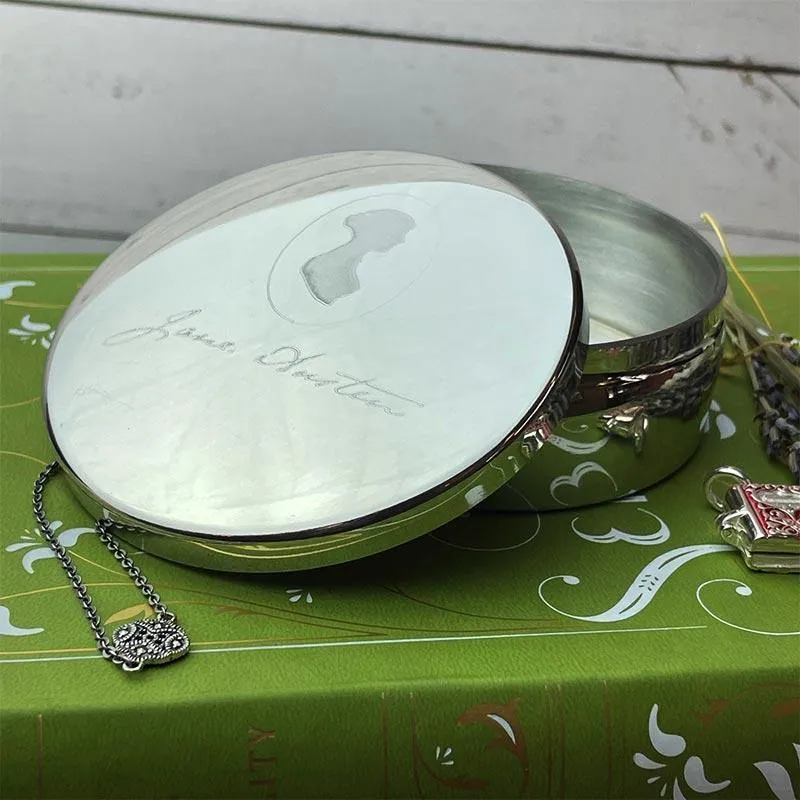 Jane Austen Trinket Box - Pewter | Exclusive Collection