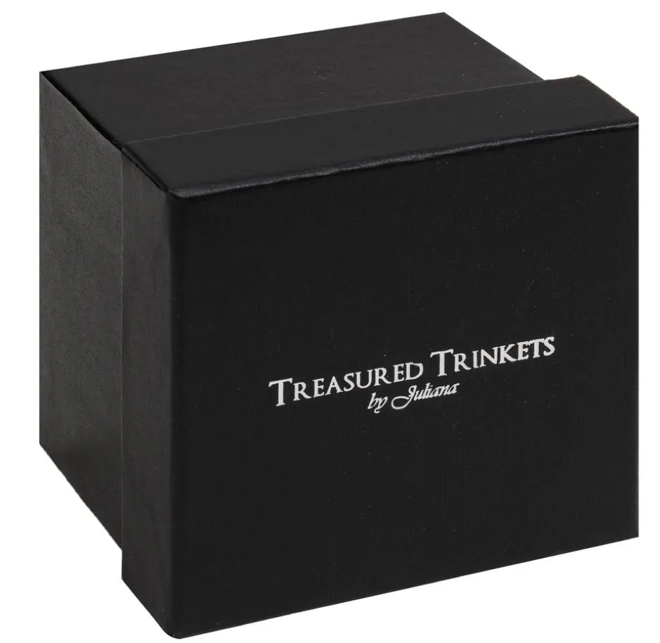 Juliana Trinket Box Crystal effect - White Owl