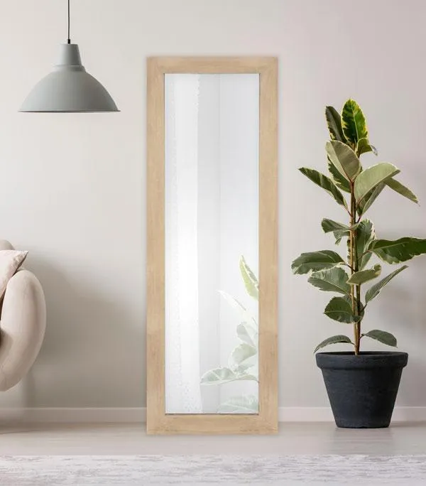 Marley Mirror Brushed Wood 130cm