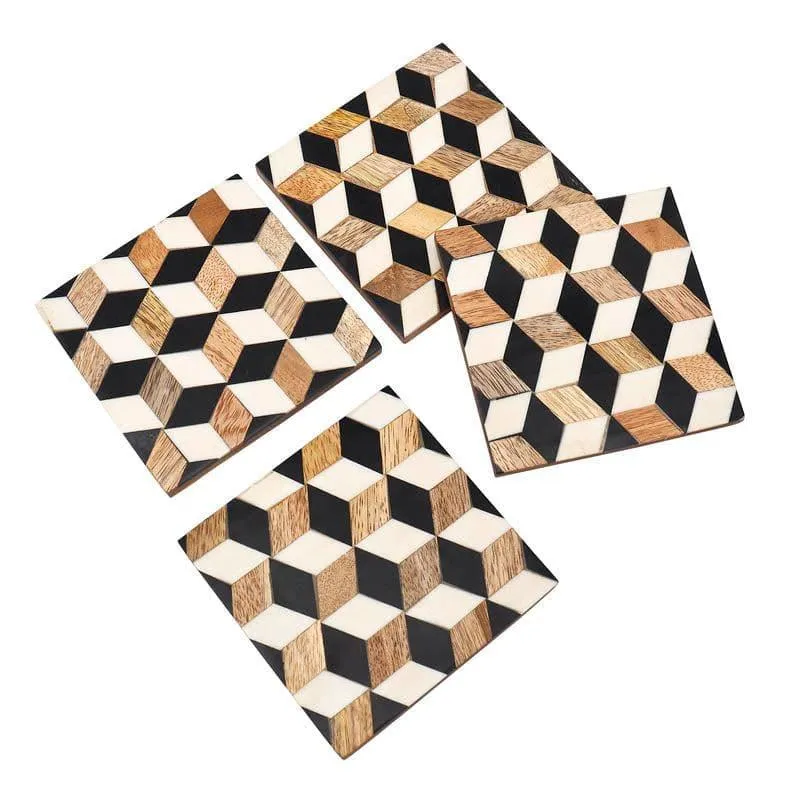 Monochrome Coaster - Set Of Four