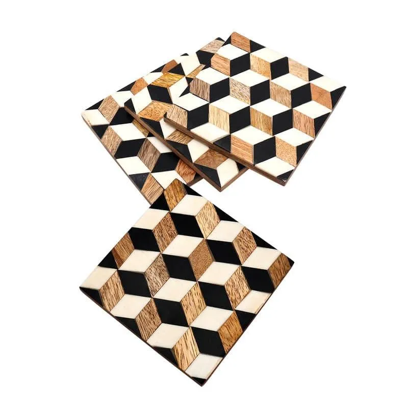 Monochrome Coaster - Set Of Four
