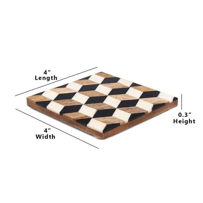 Monochrome Coaster - Set Of Four