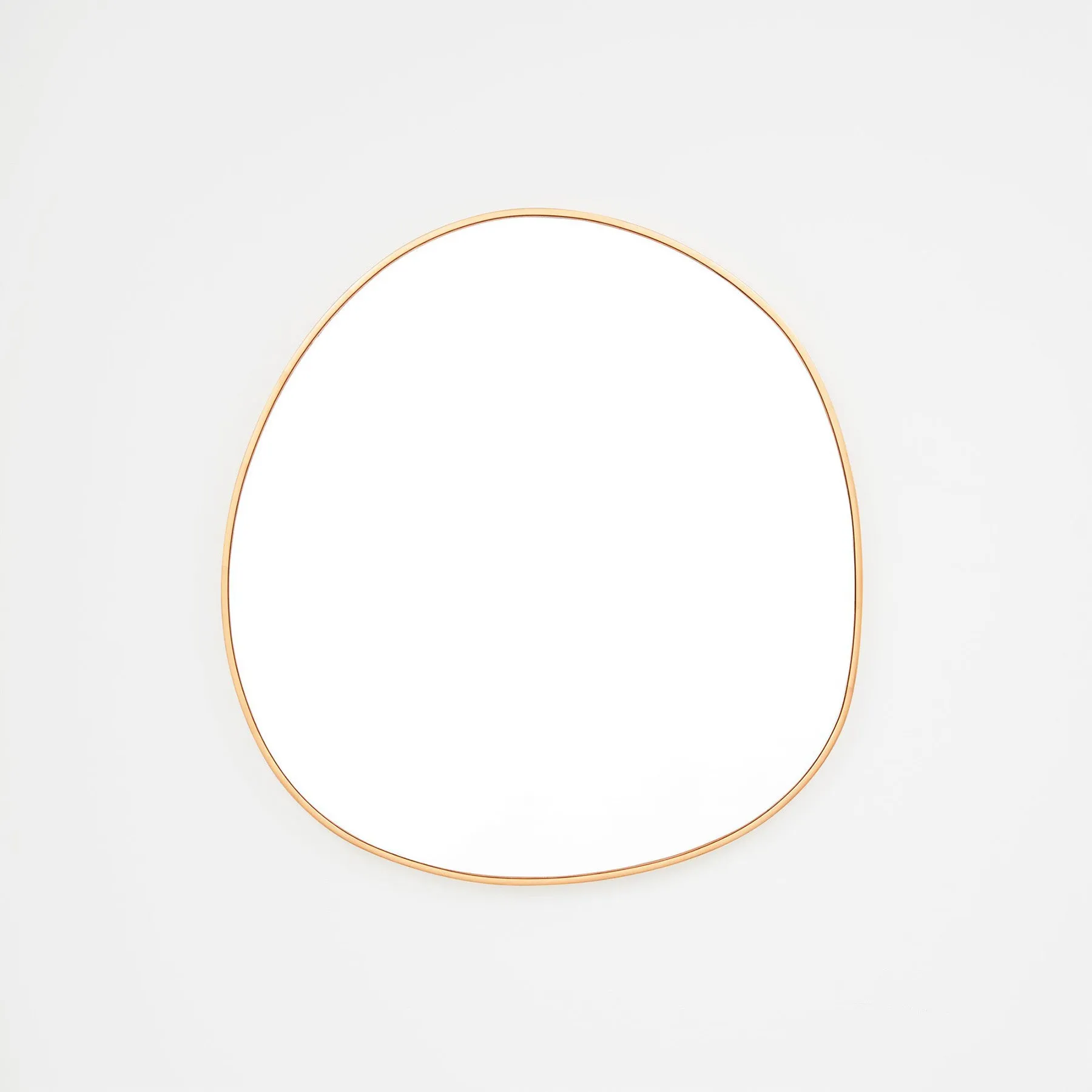 Organic Mirror 90cm x 95cm - Brass