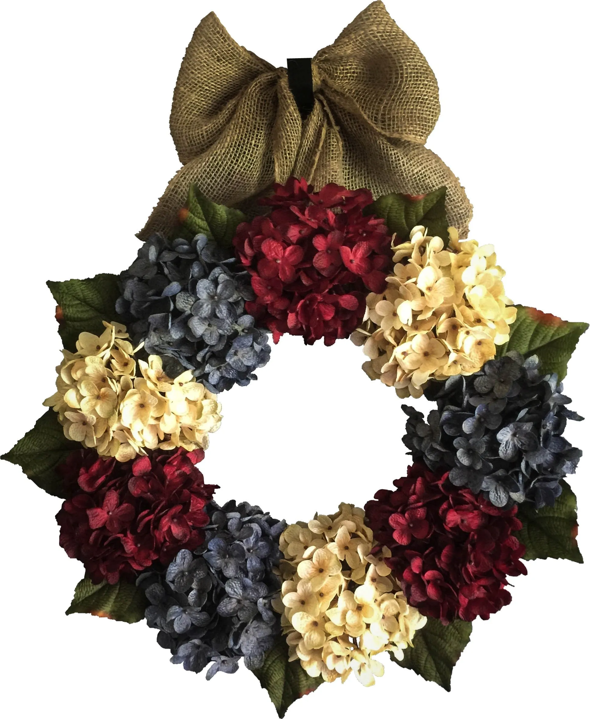 Patriotic Front Door Wreath for 4th of July