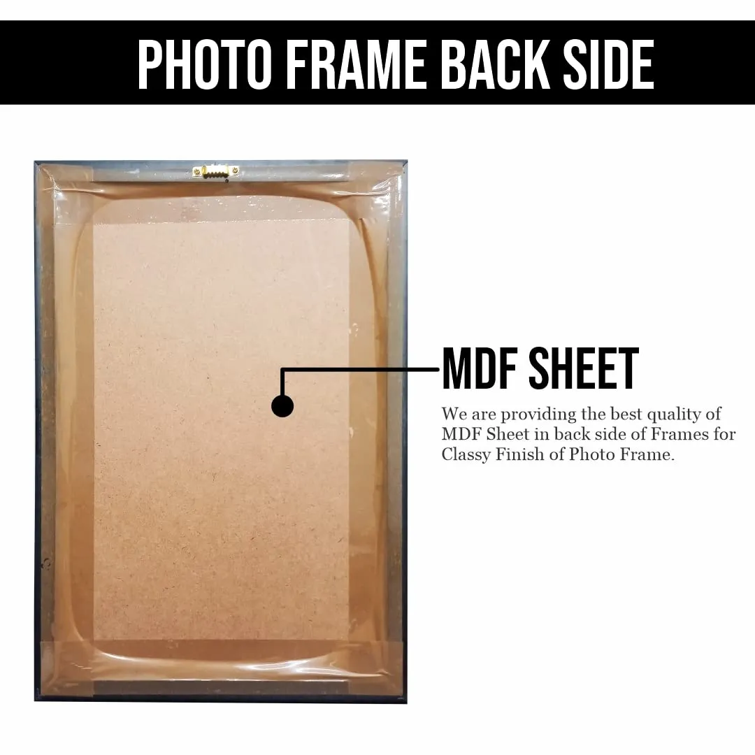 Printality Wall Photo Frame Trust in The Lord Bible Verse Printed Wall Hanging Big Size 12 x 18 inches Photo Frames for wall dacoration,Wood