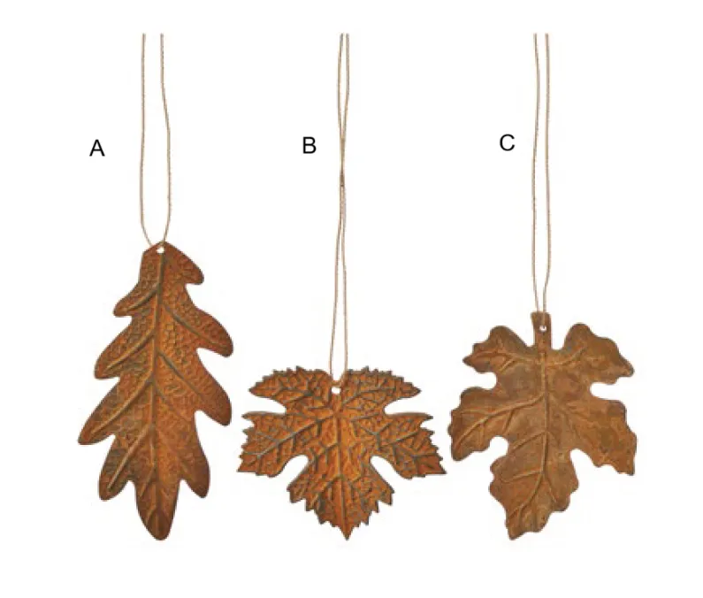 Rusty Hanging Leaves