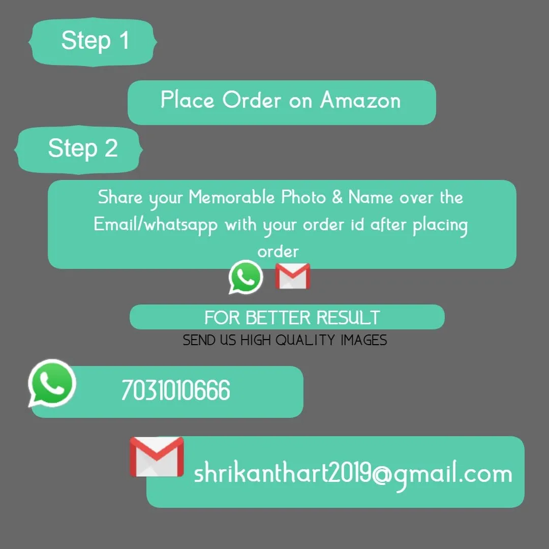 Shri Kanth Art® Personalized & Customized Collage Photo Frame with Your Name (Rohan & Priya)| Wall Hanging Photo Frame | Wall Art Frame | Multi Photo Collage Frame | 16x20 Inch Picture Frame for Gift