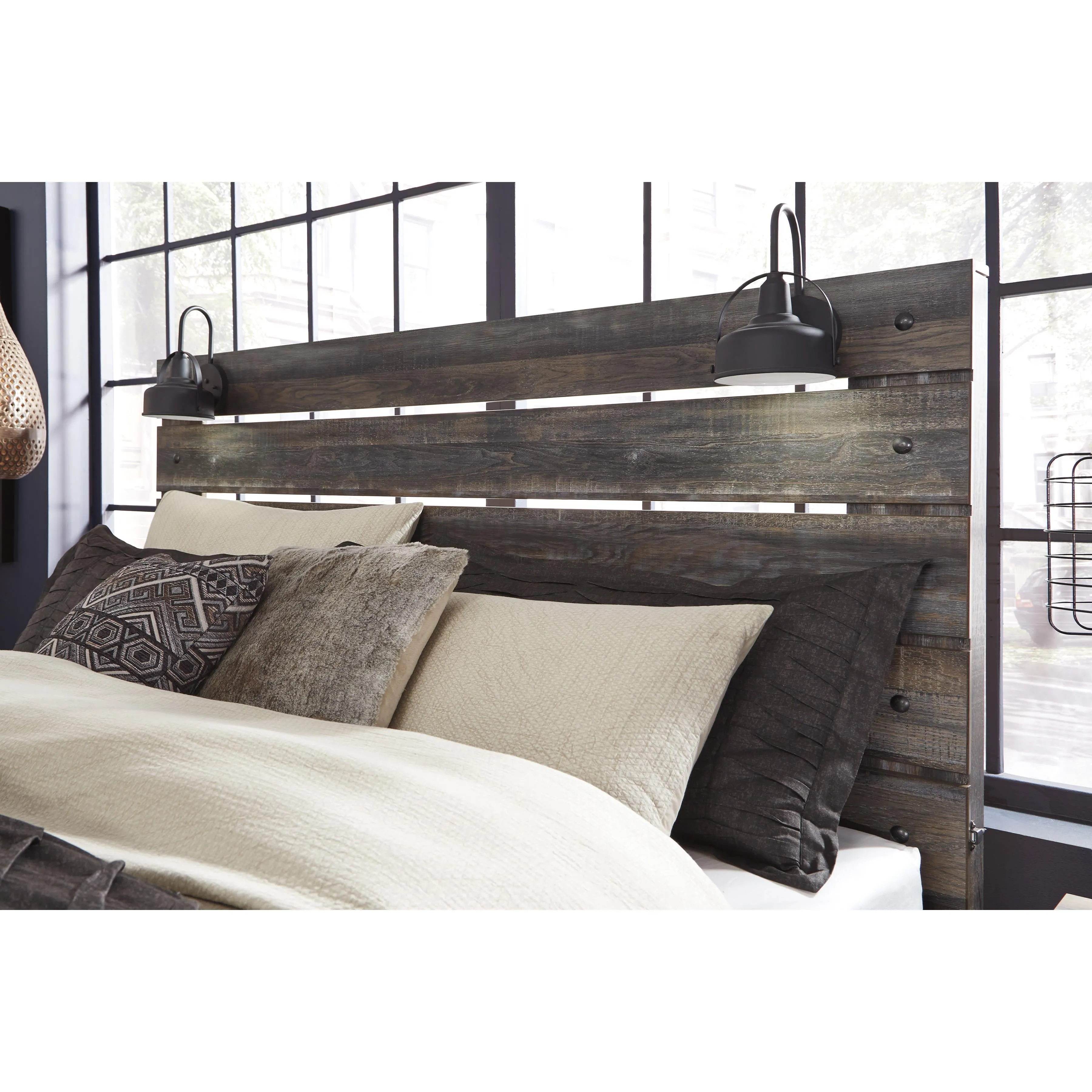 Signature Design by Ashley Drystan B211-57 Queen Panel Headboard