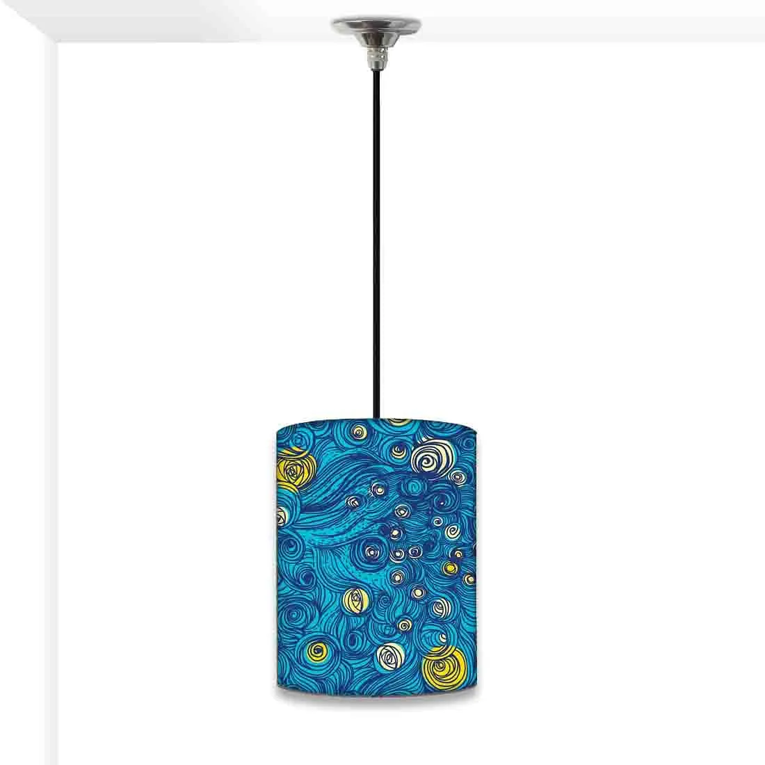 Small Hanging Pendant Lamp - Starry Starry Night