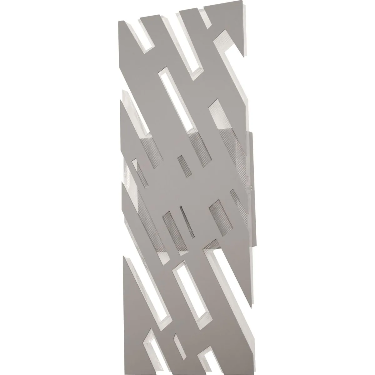 Storm 14 in. LED Wall Light Silver Finish