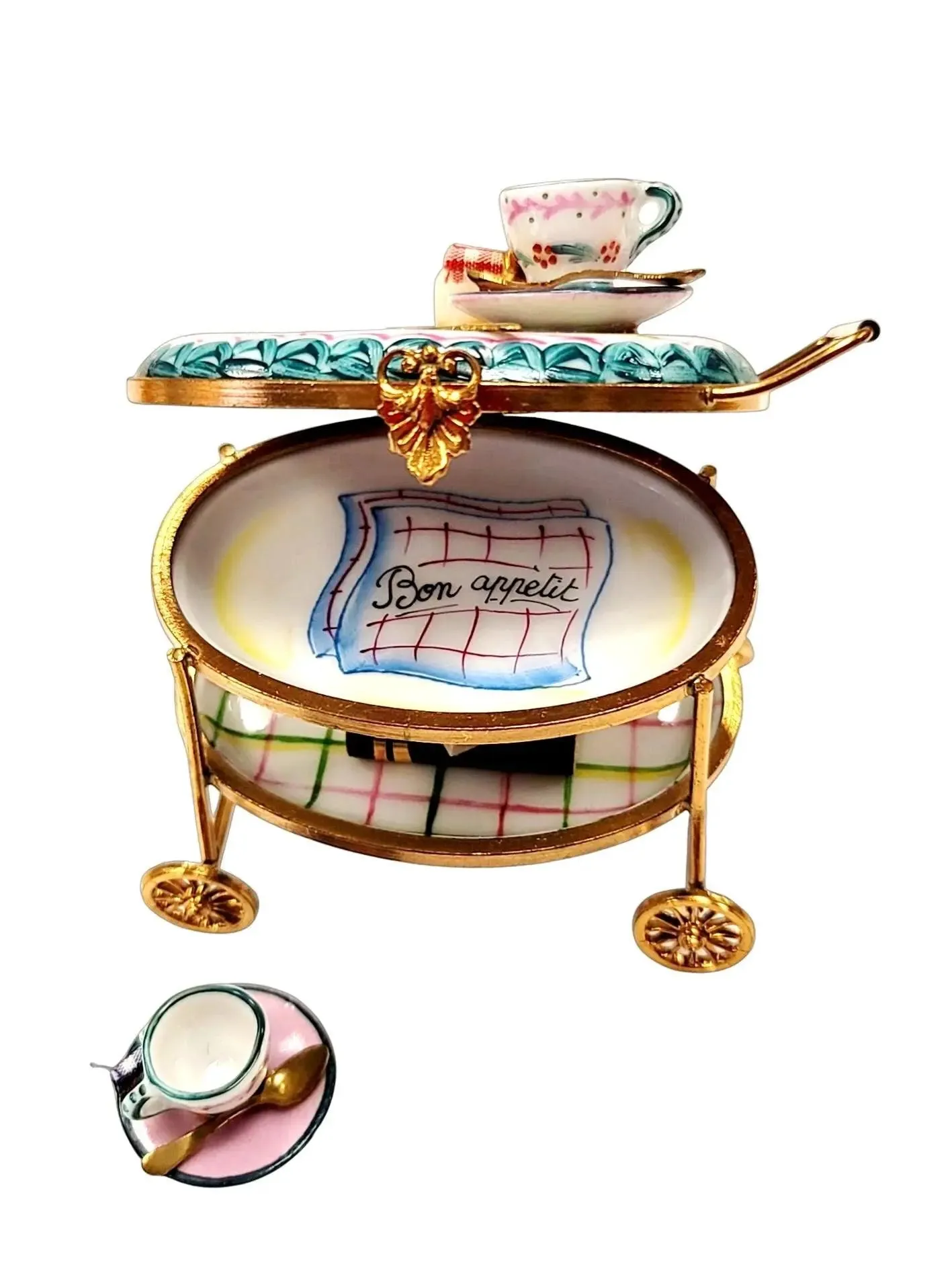 Tea Cart Light Blue