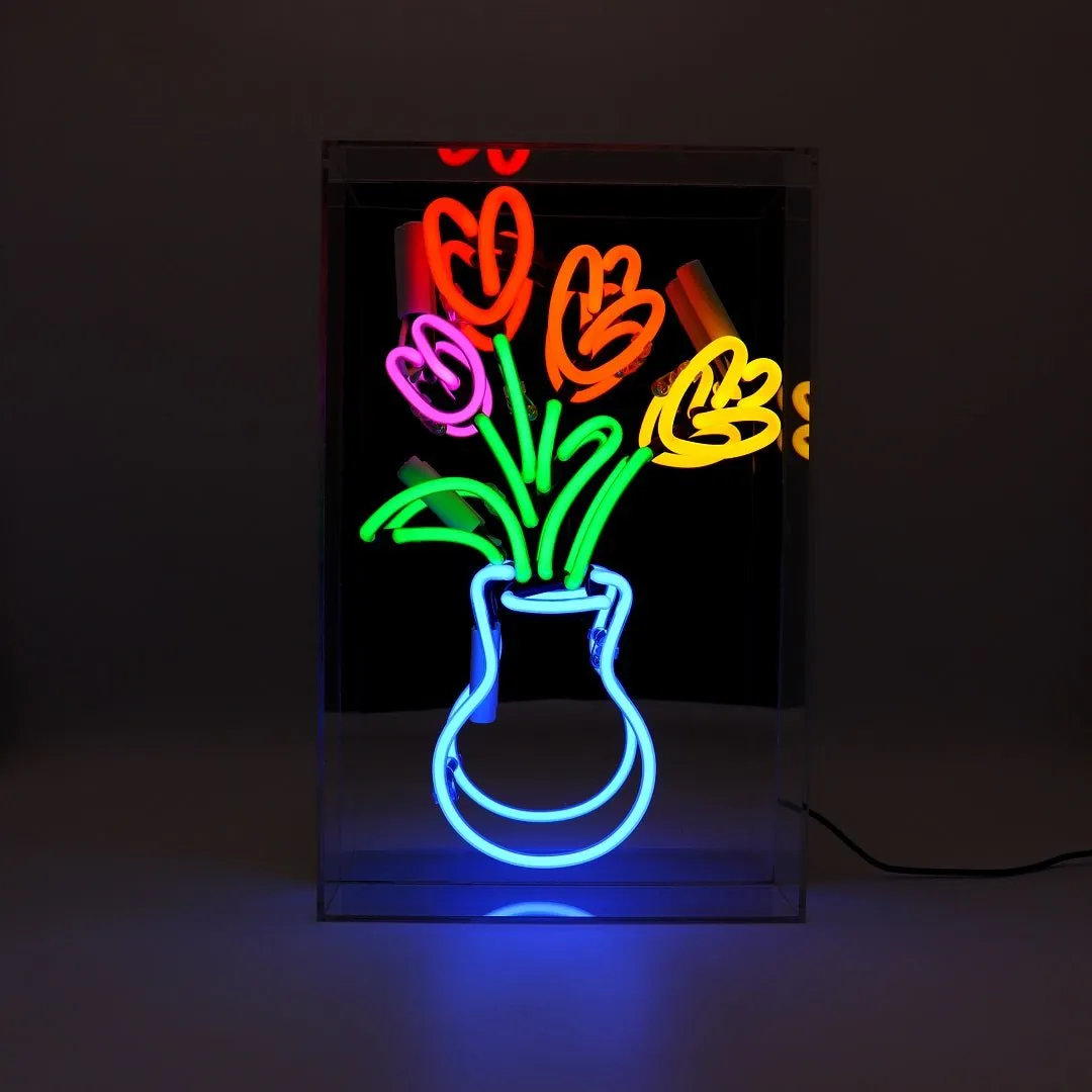 Tulips, Acrylic Neon Box