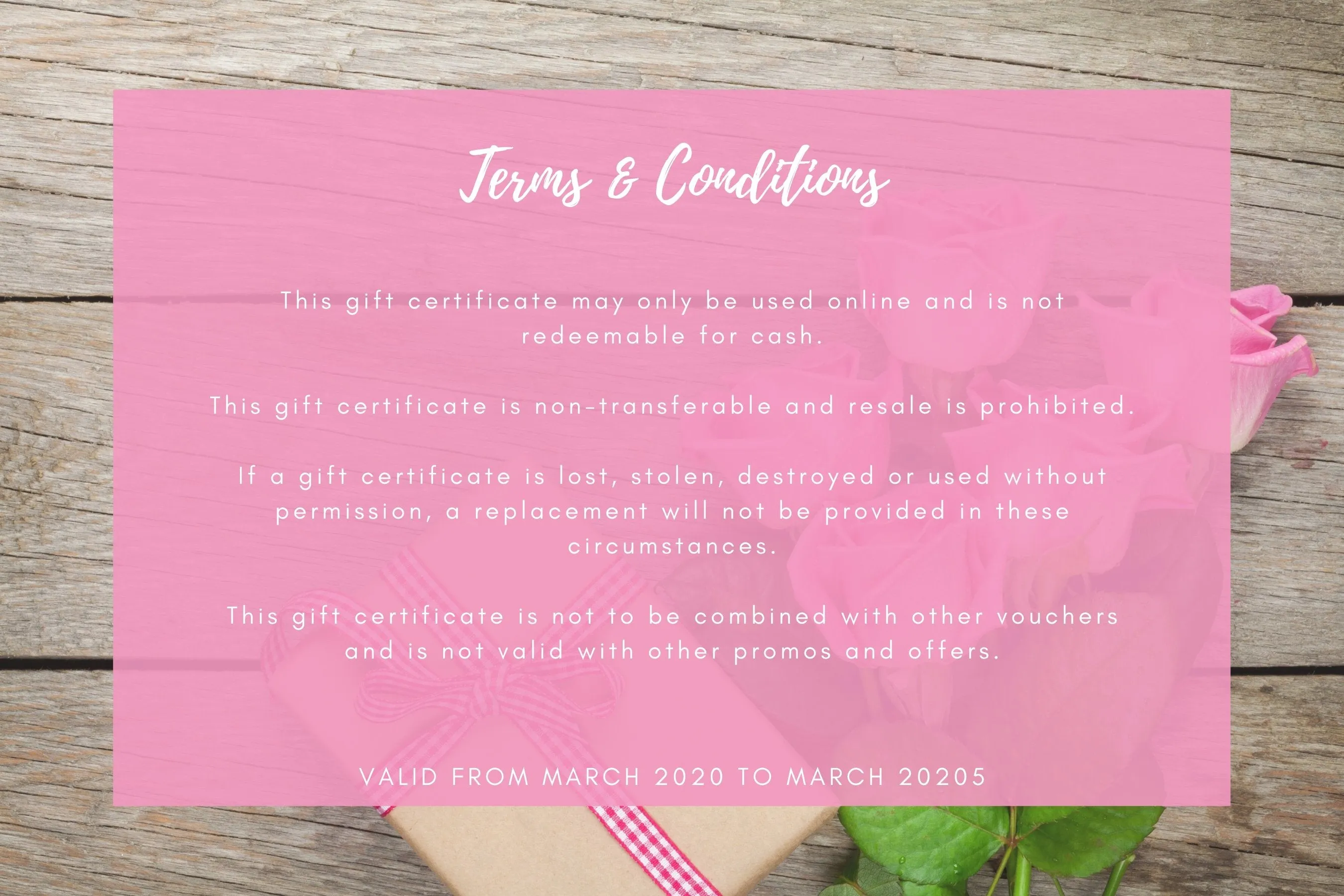 Tulips Gift Card