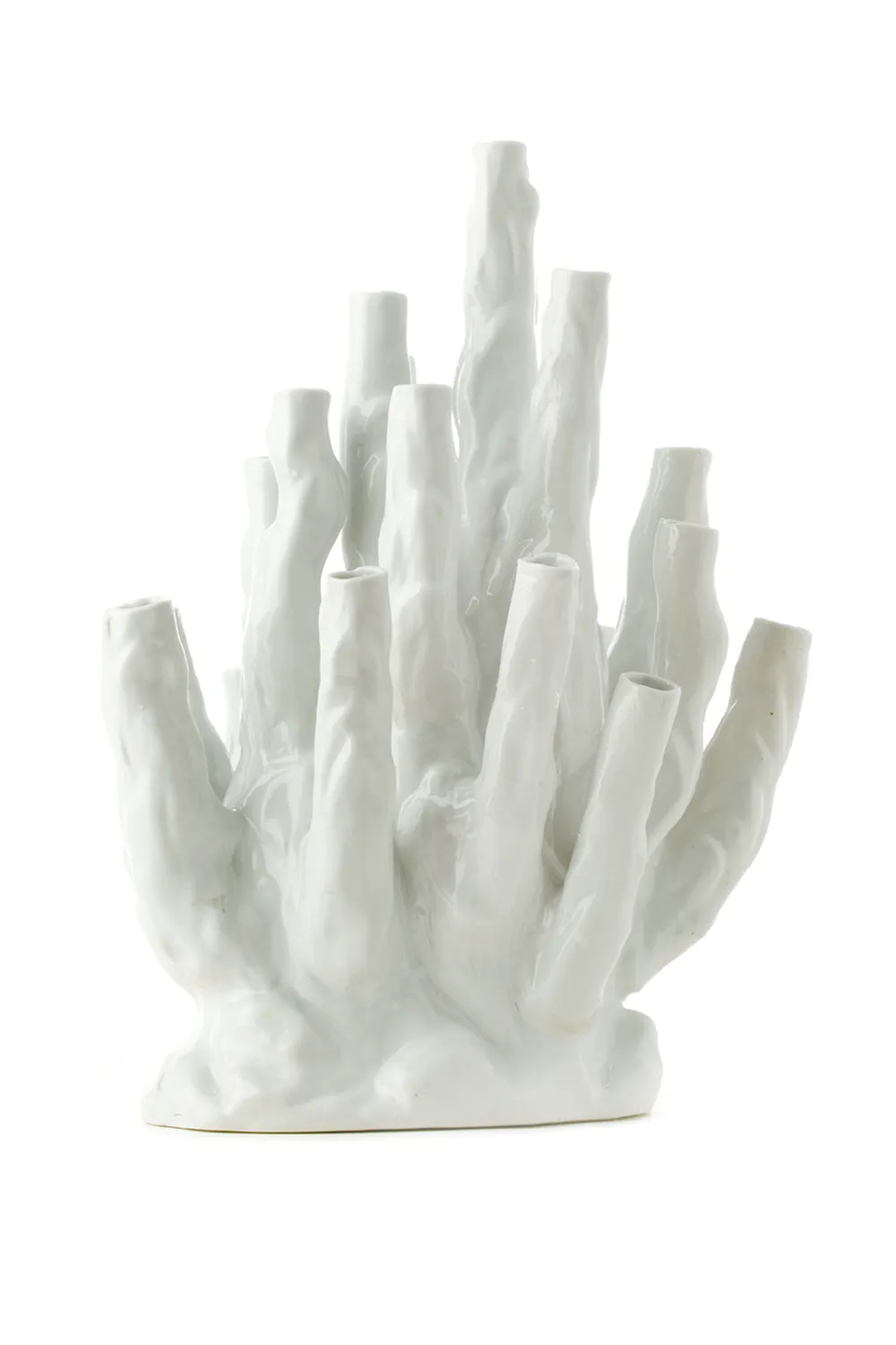 White Porcelain Vase | Pols Potten Coral