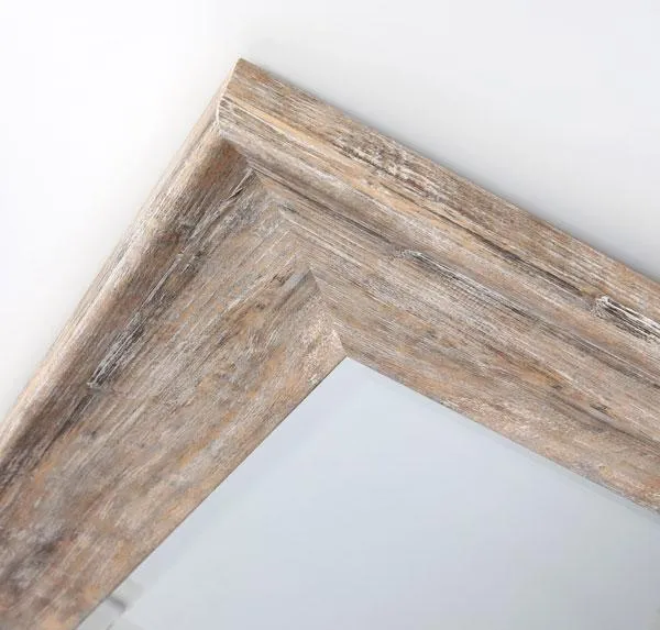 Willow Mirror Rustic Brown 150cm