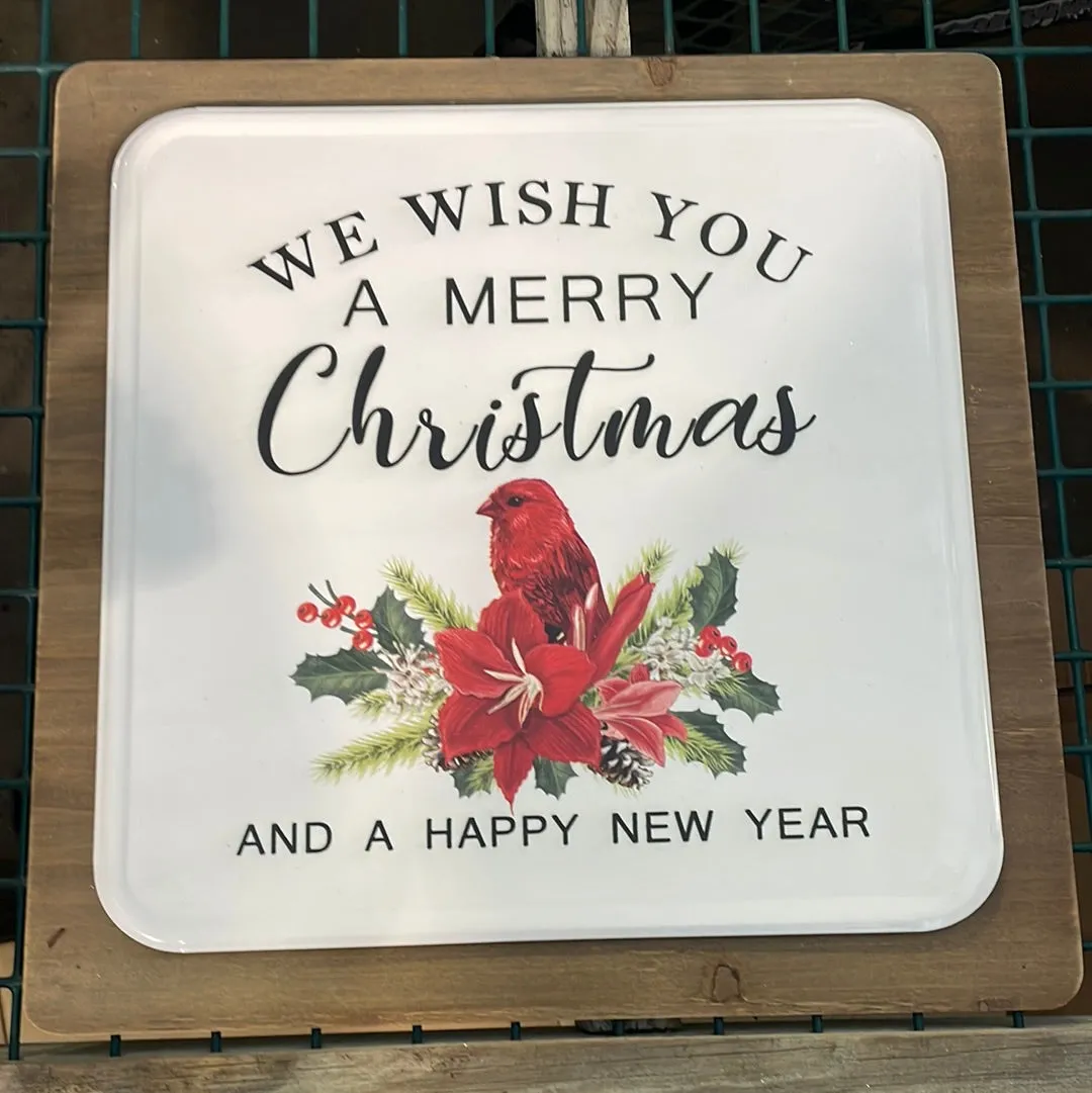 Wish You Merry Christmas Wall Art