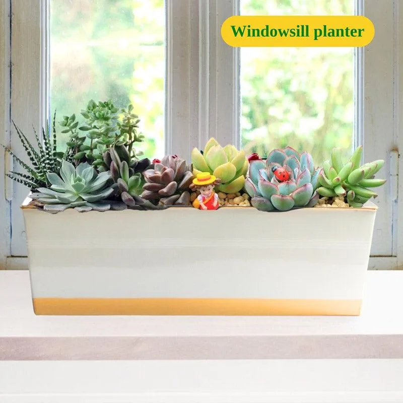 Zutoia Black Planter - Grey